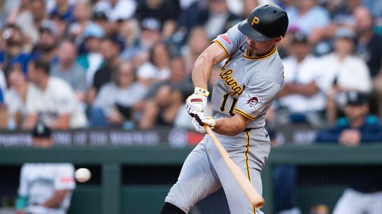 Mariners 1, Pirates 0: Uh, the bats got lost in flight? taken in Seattle. Photo by GETTY